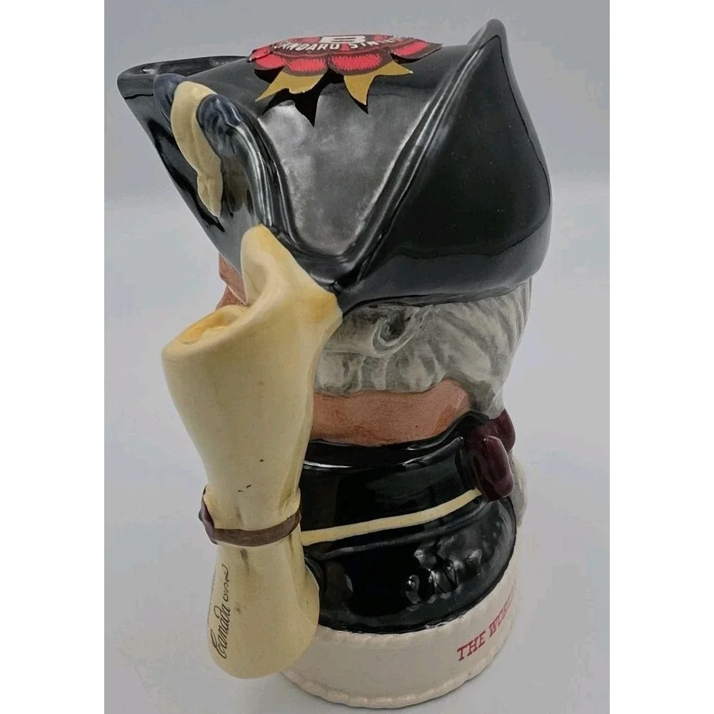Vtg Royal Doulton Captain Cook Jim Beam Bourbon Whiskey Decanter UK Made